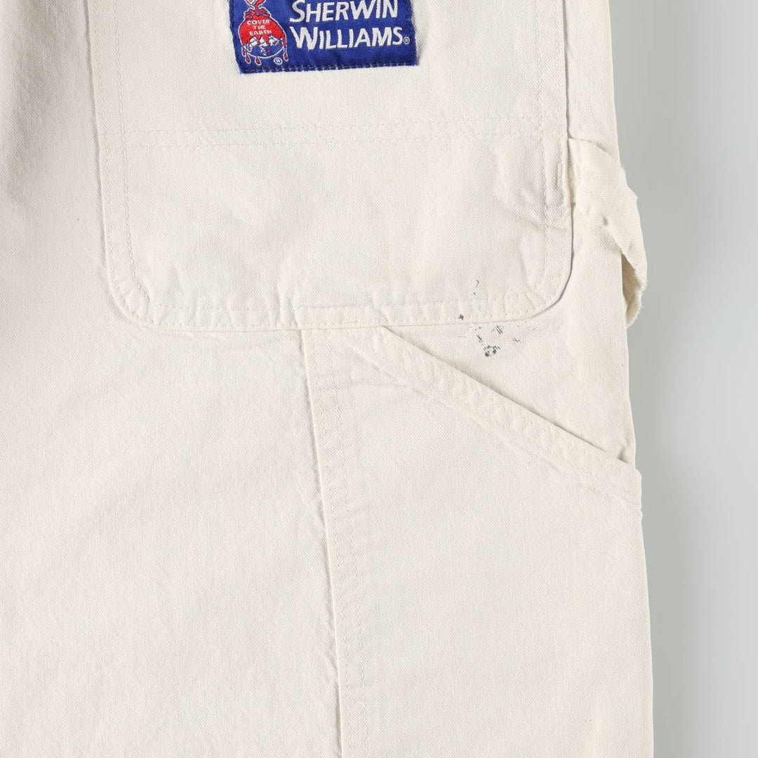 Dickies SHERWIN WILLIAMS Sherwin Williams Painter Pants Men's W36 unclear white type Vintage Second Hand