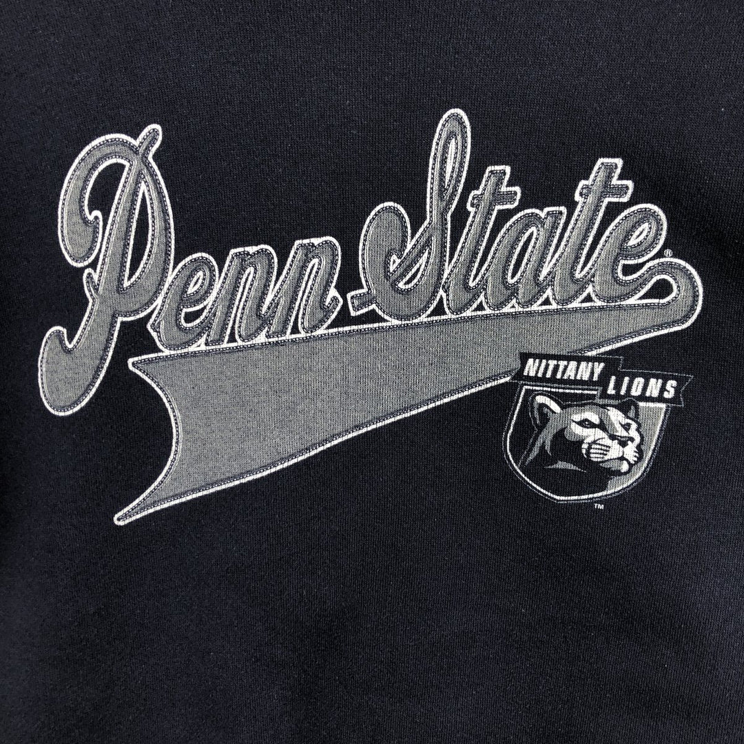 90'S Tultex PENN University of Pennsylvania College Sweatshirt, Men's Size L (approx.), Vintage cotton navy blue type Vintage Second Hand