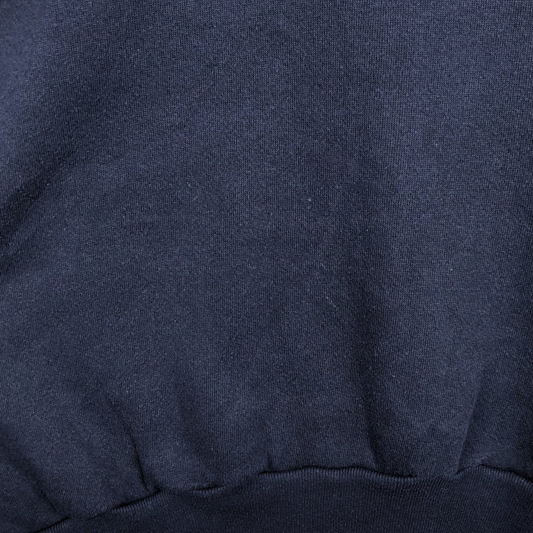 90'S Tultex PENN University of Pennsylvania College Sweatshirt, Men's Size L (approx.), Vintage cotton navy blue type Vintage Second Hand
