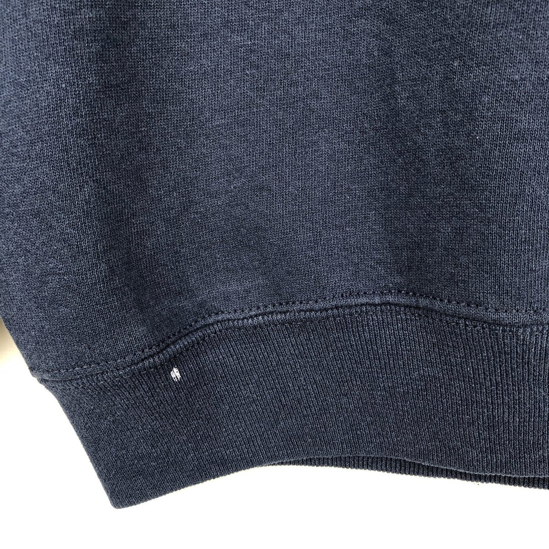 1990'S Russell MICHIGAN University of Michigan College Sweatshirt, Men's Size M (approx.), Vintage cotton navy blue type Vintage Second Hand