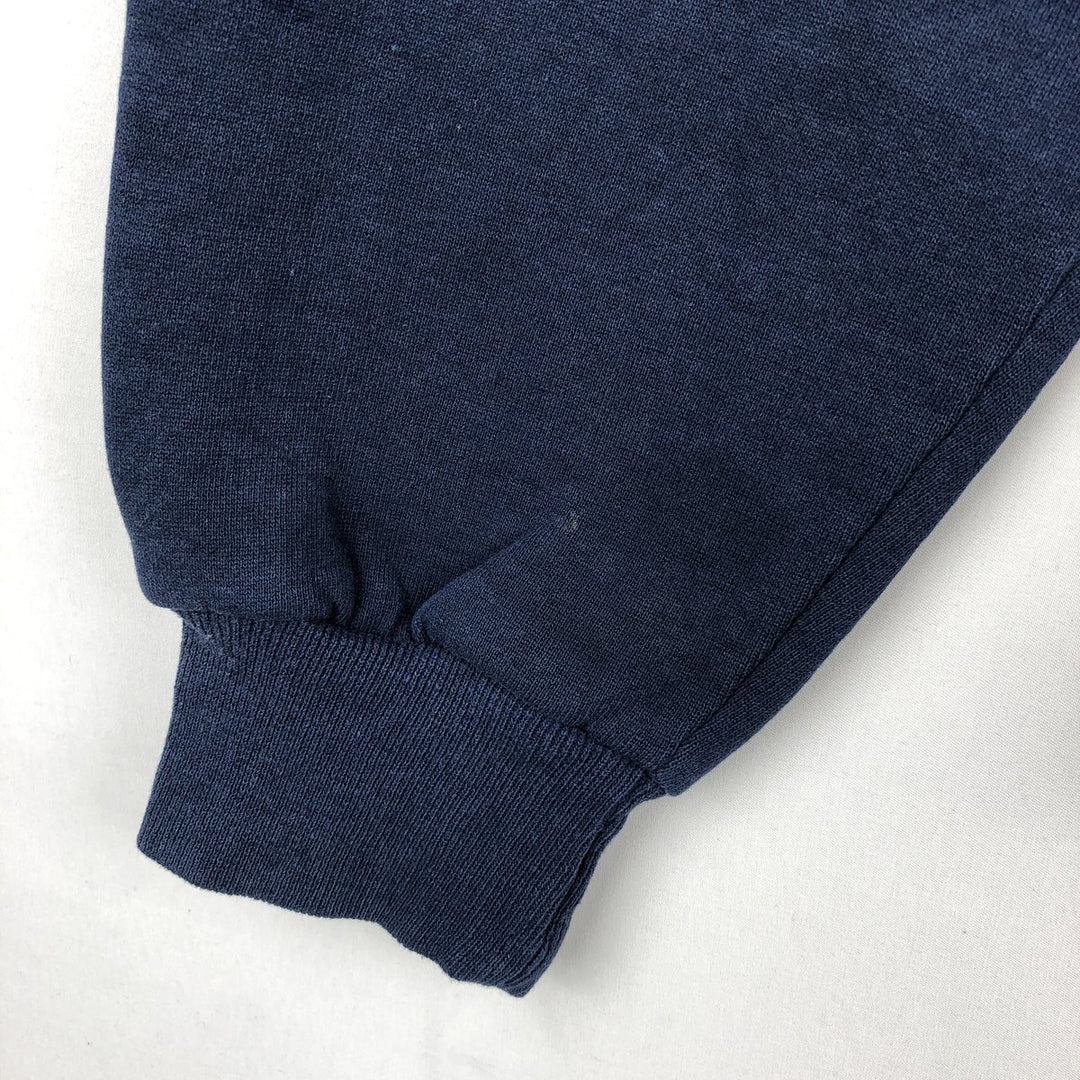 1990'S Russell MICHIGAN University of Michigan College Sweatshirt, Men's Size M (approx.), Vintage cotton navy blue type Vintage Second Hand