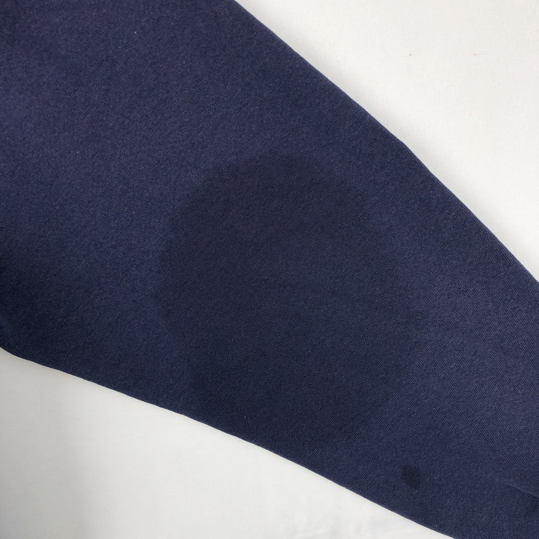 90'S Russell College Sweatshirt, Men's M Size Vintage cotton navy blue type Vintage Second Hand