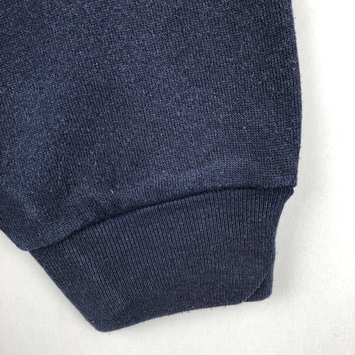TSI Printed Sweatshirt, Men's XL (equivalent), Crew Neck cotton navy blue type Vintage Second Hand