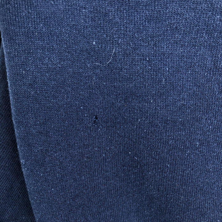 90'S Russell College Sweatshirt, Men's Size L, Vintage cotton navy blue type Vintage Second Hand