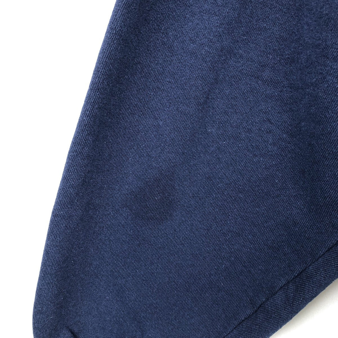 90'S Russell College Sweatshirt, Men's Size L, Vintage cotton navy blue type Vintage Second Hand