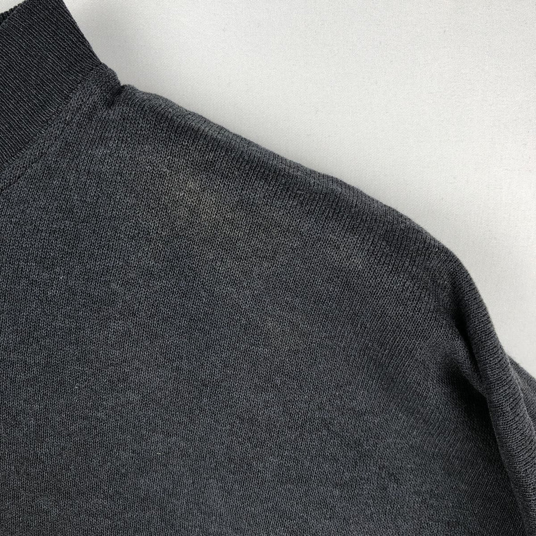90'S TSI IOWA University of Iowa College Character Sweatshirt, Men's Size L (approx.), Vintage cotton navy blue type Vintage Second Hand