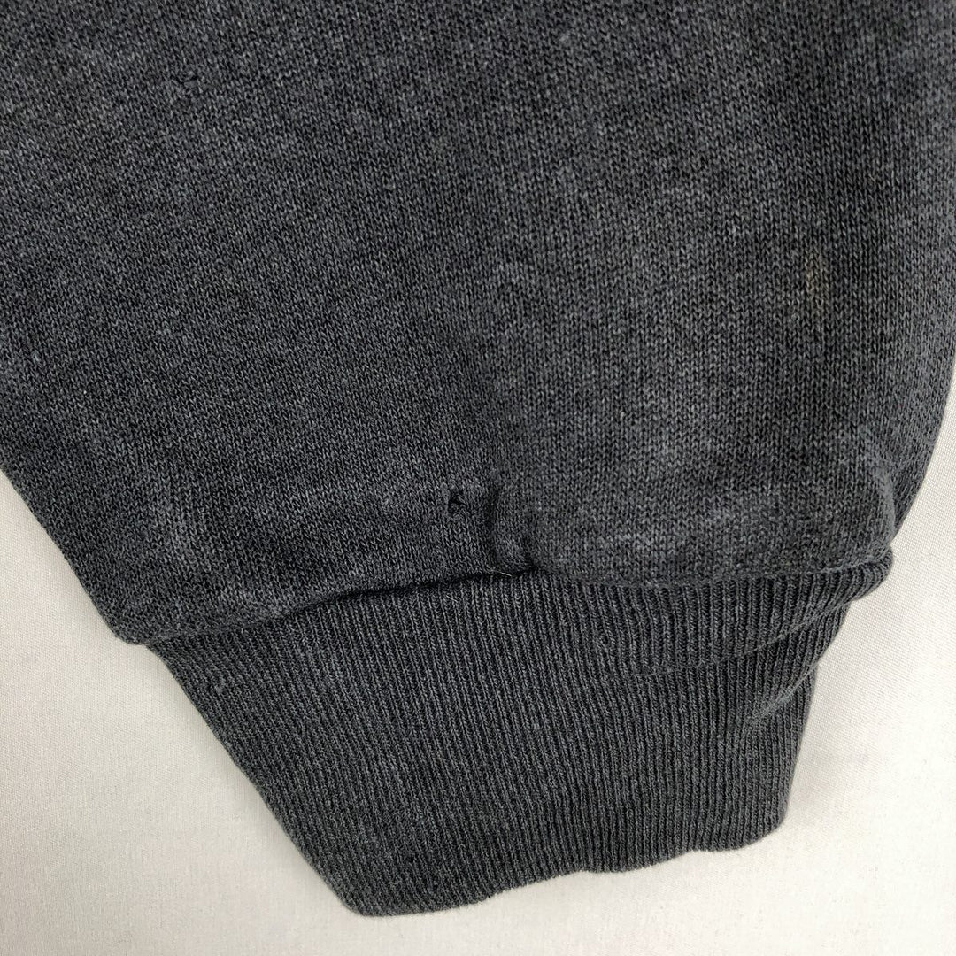 90'S TSI IOWA University of Iowa College Character Sweatshirt, Men's Size L (approx.), Vintage cotton navy blue type Vintage Second Hand