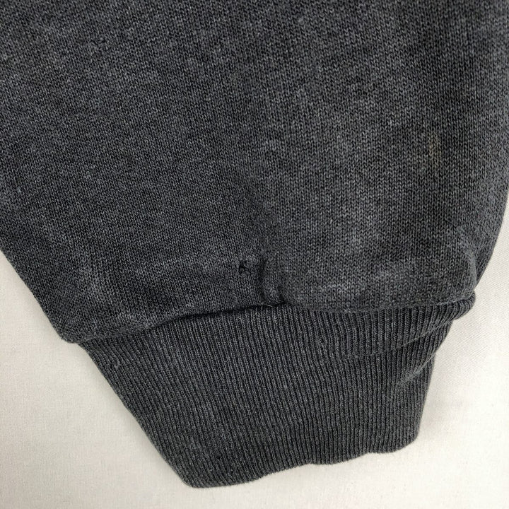 90'S TSI IOWA University of Iowa College Character Sweatshirt, Men's Size L (approx.), Vintage cotton navy blue type Vintage Second Hand