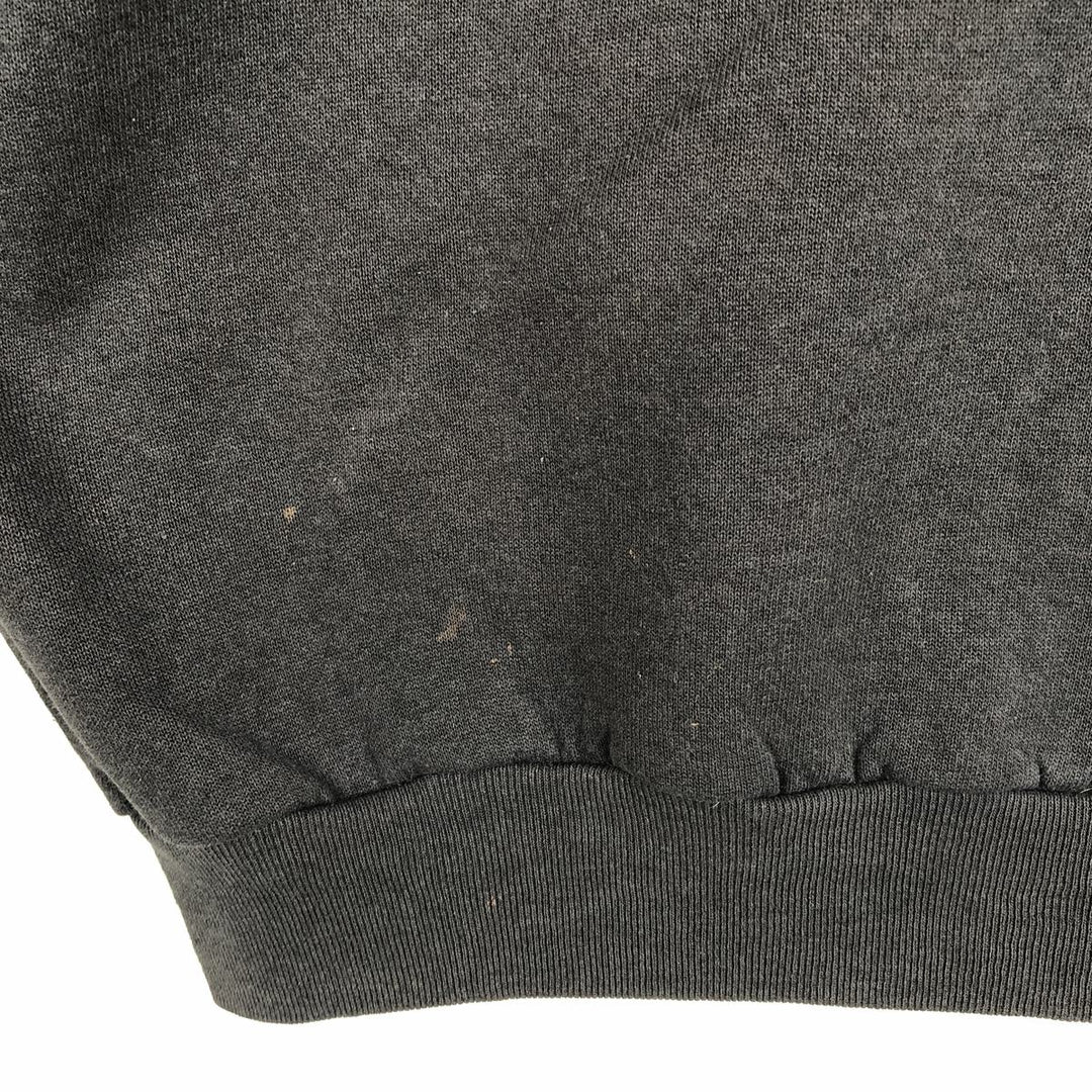 90'S TSI IOWA University of Iowa College Character Sweatshirt, Men's Size L (approx.), Vintage cotton navy blue type Vintage Second Hand