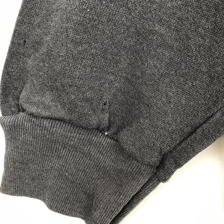 90'S TSI IOWA University of Iowa College Character Sweatshirt, Men's Size L (approx.), Vintage cotton navy blue type Vintage Second Hand