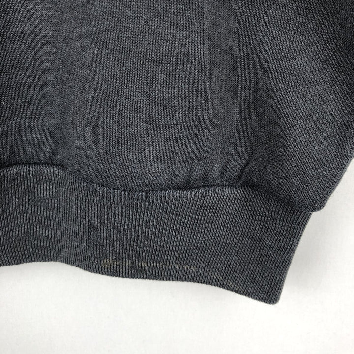 90'S TSI IOWA University of Iowa College Character Sweatshirt, Men's Size L (approx.), Vintage cotton navy blue type Vintage Second Hand