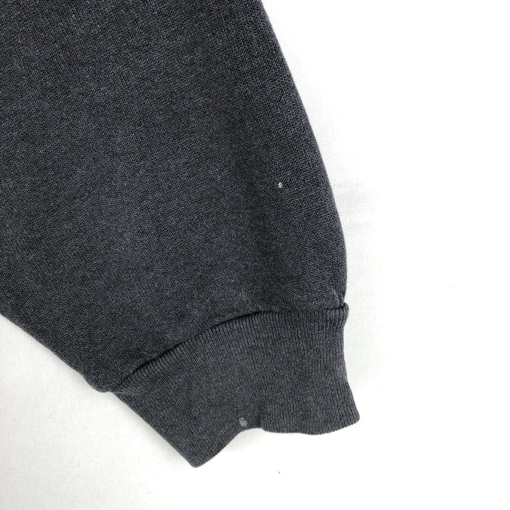 90'S TSI IOWA University of Iowa College Character Sweatshirt, Men's Size L (approx.), Vintage cotton navy blue type Vintage Second Hand