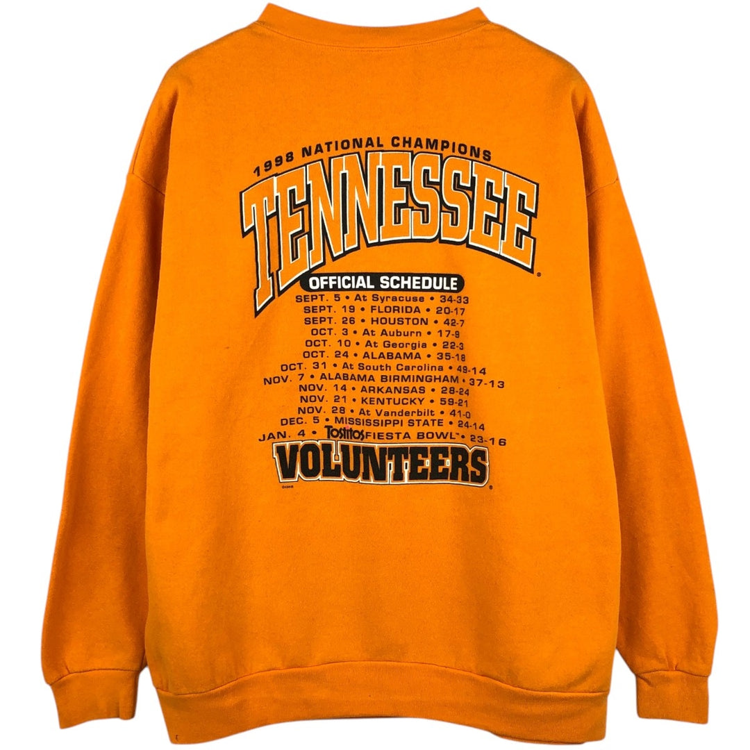 90'S CSA College Sweatshirt, Made in USA, Men's XL equivalent, Vintage cotton orange type Vintage Second Hand