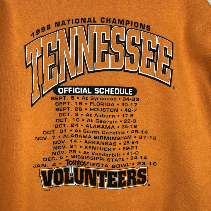 90'S CSA College Sweatshirt, Made in USA, Men's XL equivalent, Vintage cotton orange type Vintage Second Hand