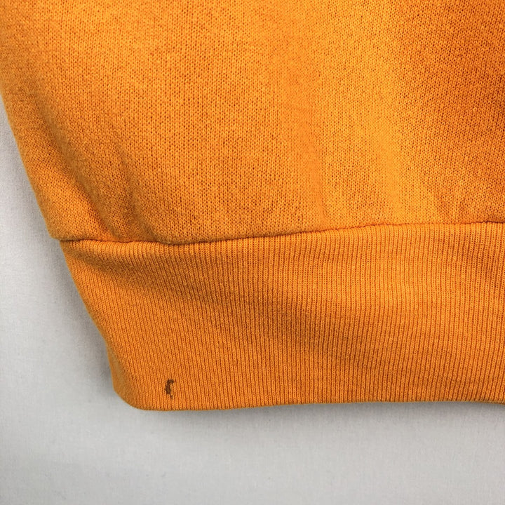 90'S CSA College Sweatshirt, Made in USA, Men's XL equivalent, Vintage cotton orange type Vintage Second Hand