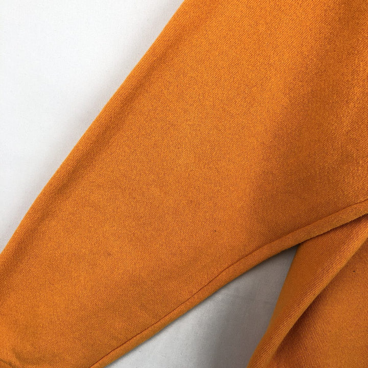 90'S CSA College Sweatshirt, Made in USA, Men's XL equivalent, Vintage cotton orange type Vintage Second Hand