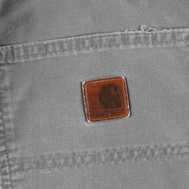 Carhartt Original Fit Duck Canvas Painter Shorts (Men's W33 equivalent) cotton gray type Vintage Second Hand