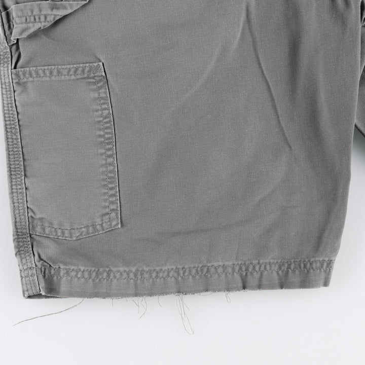 Carhartt Original Fit Duck Canvas Painter Shorts (Men's W33 equivalent) cotton gray type Vintage Second Hand
