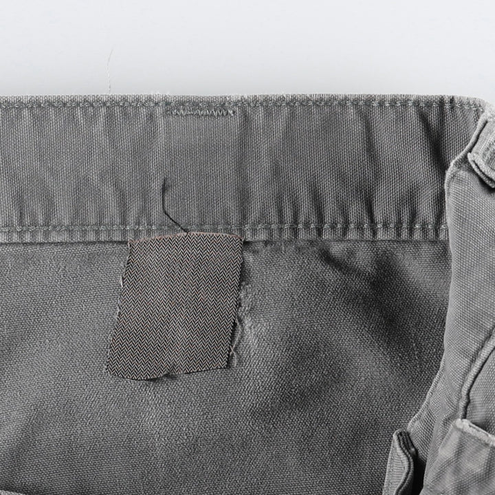 Carhartt Original Fit Duck Canvas Painter Shorts (Men's W33 equivalent) cotton gray type Vintage Second Hand