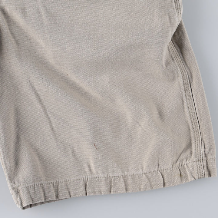 Carhartt Relaxed Fit Duck Work Shorts, Short Pants, Men's, W34 equivalent cotton Beige type Vintage Second Hand