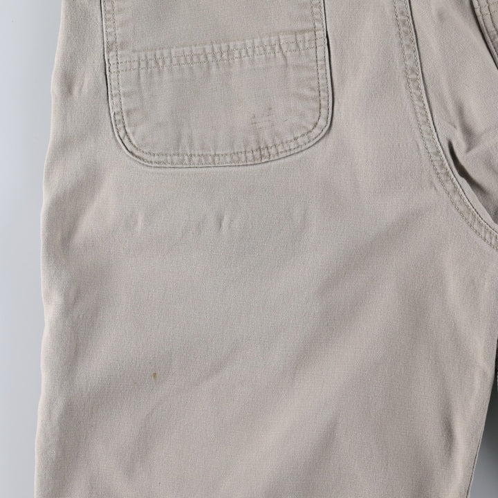 Carhartt Relaxed Fit Duck Work Shorts, Short Pants, Men's, W34 equivalent cotton Beige type Vintage Second Hand