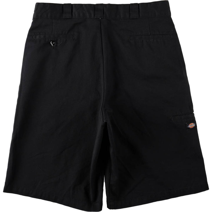 Dickies Loose Fit Work Shorts, Half Pants, Men's, W36 equivalent polyester navy blue type Vintage Second Hand