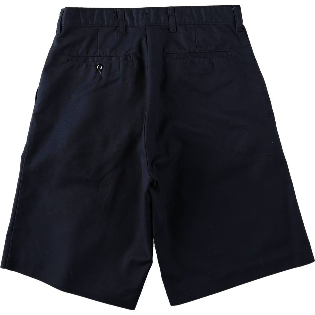 Dickies Work Shorts, Half Pants, Men's, W32 equivalent polyester navy blue type Vintage Second Hand