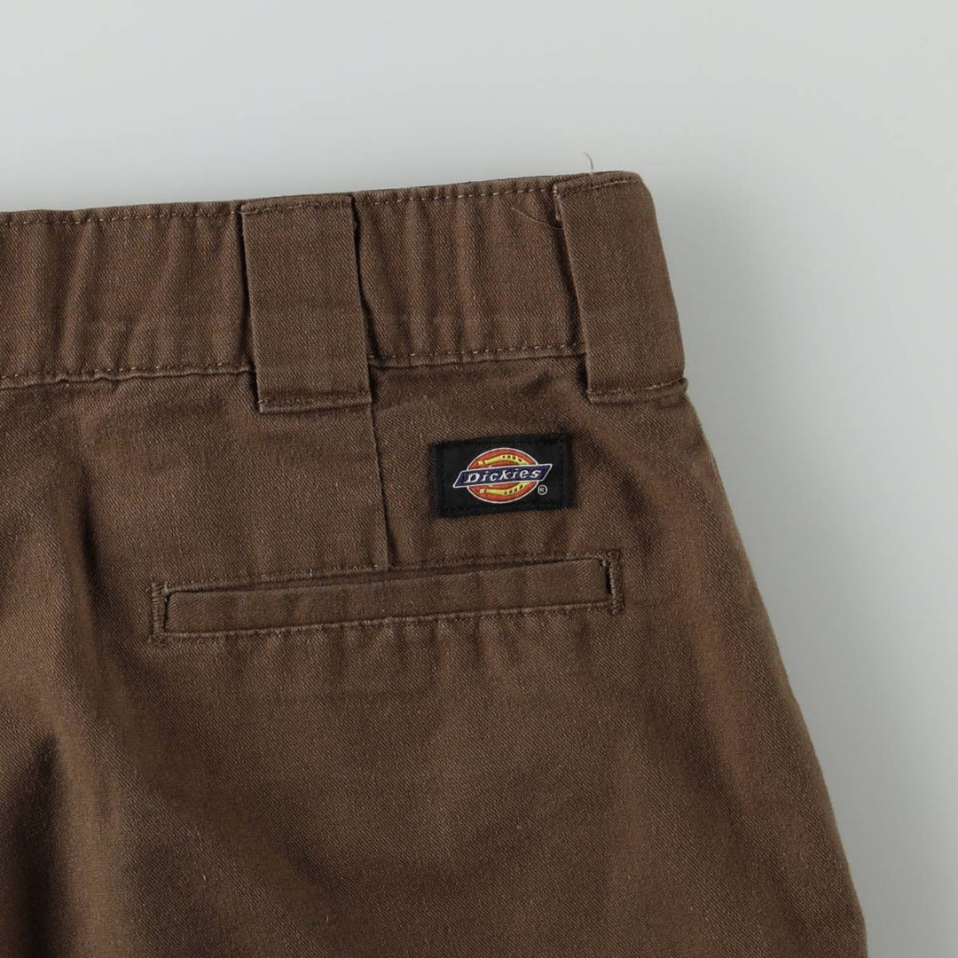 Dickies FLEX Cargo Shorts, Men's Size W36 (approx.) polyester brown type Vintage Second Hand