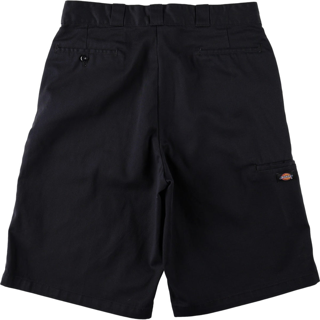 Dickies Loose Fit Work Shorts, Half Pants, Men's, W36 equivalent polyester black type Vintage Second Hand