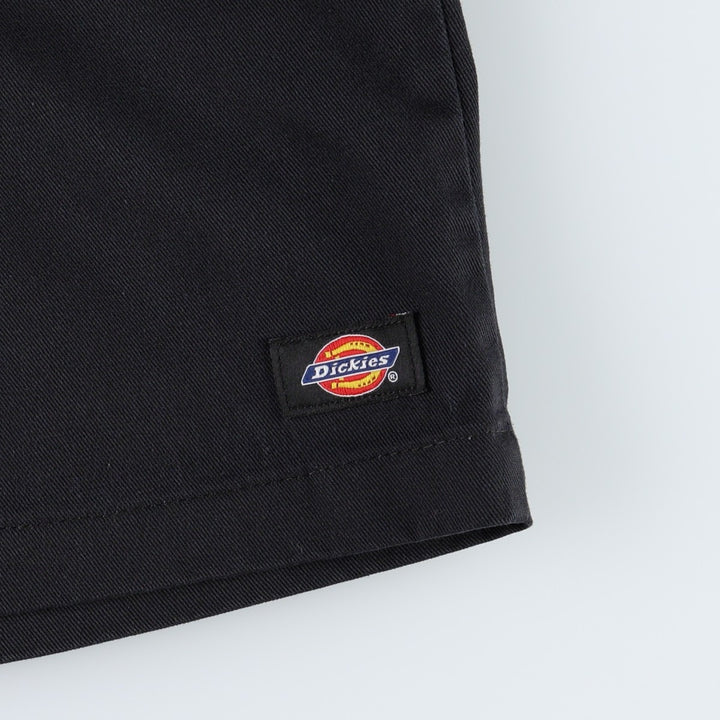 Dickies Loose Fit Work Shorts, Half Pants, Men's, W36 equivalent polyester black type Vintage Second Hand