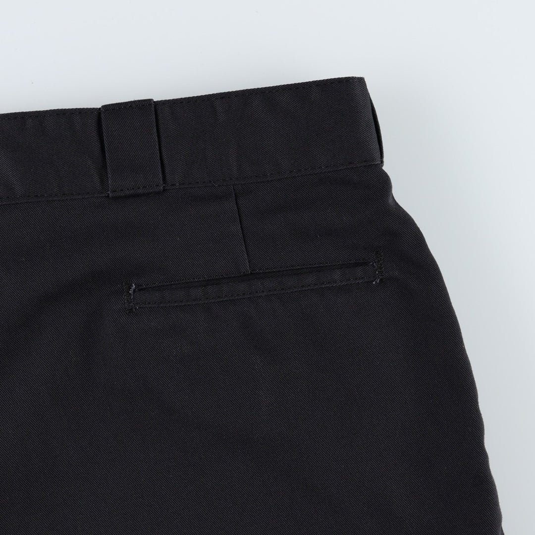 Dickies Loose Fit Work Shorts, Half Pants, Men's, W36 equivalent polyester black type Vintage Second Hand