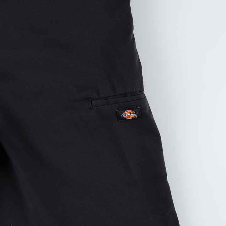 Dickies Loose Fit Work Shorts, Half Pants, Men's, W36 equivalent polyester black type Vintage Second Hand