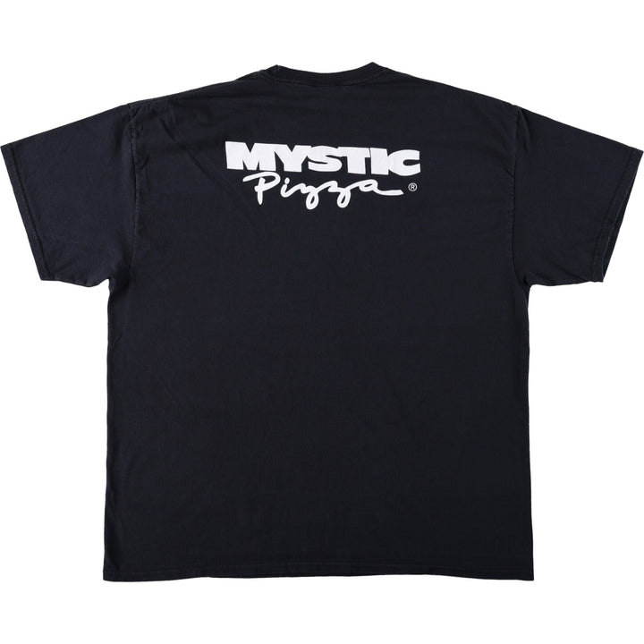 MYSTIC PIZZA Movie T-shirt (Men's XL equivalent) unclear black type Vintage Second Hand
