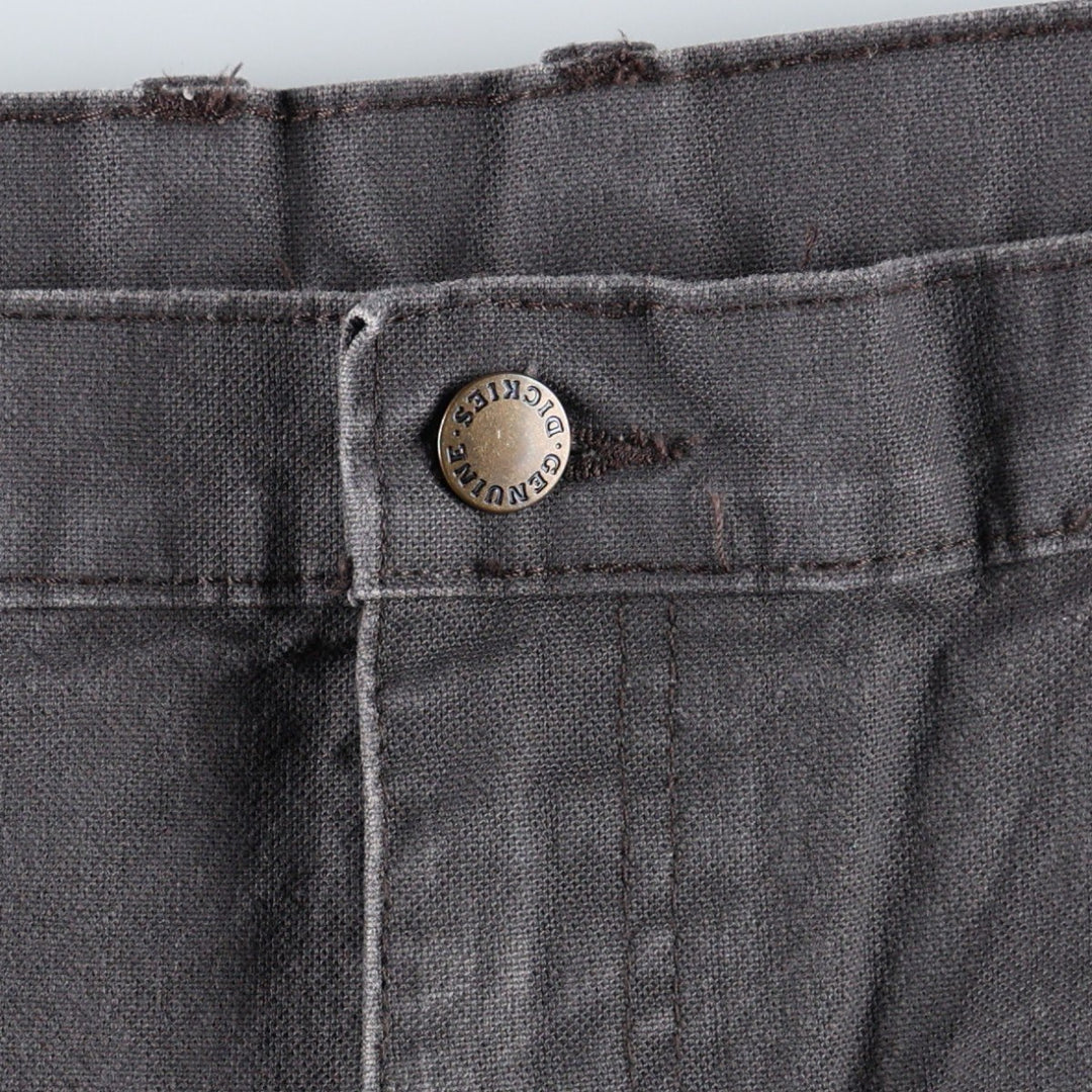 Dickies Duck Painter Pants Men's W37 cotton Charcoal Vintage Second Hand