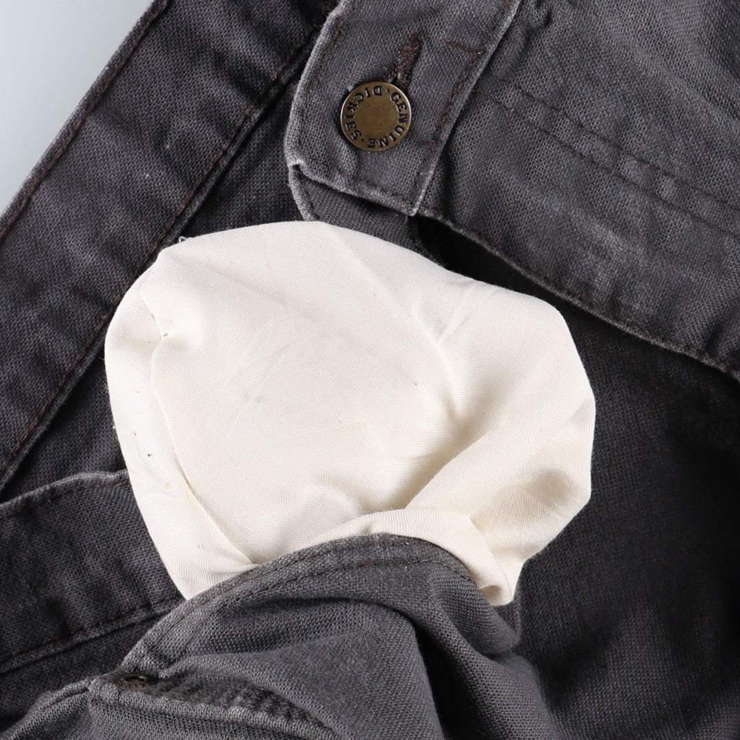 Dickies Duck Painter Pants Men's W37 cotton Charcoal Vintage Second Hand