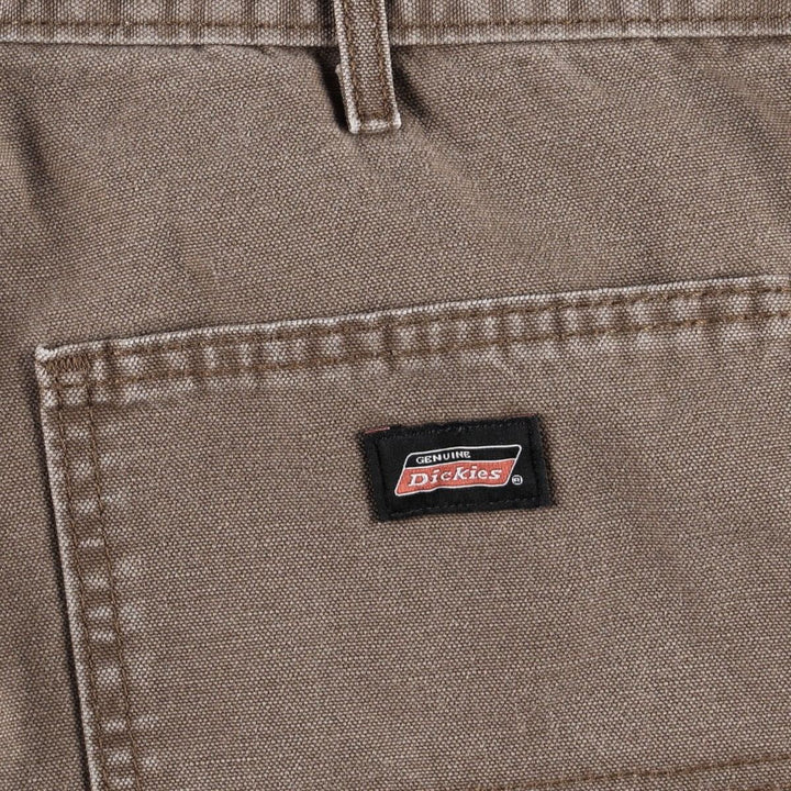 Dickies Duck Work Pants Men's W34 cotton brown type Vintage Second Hand