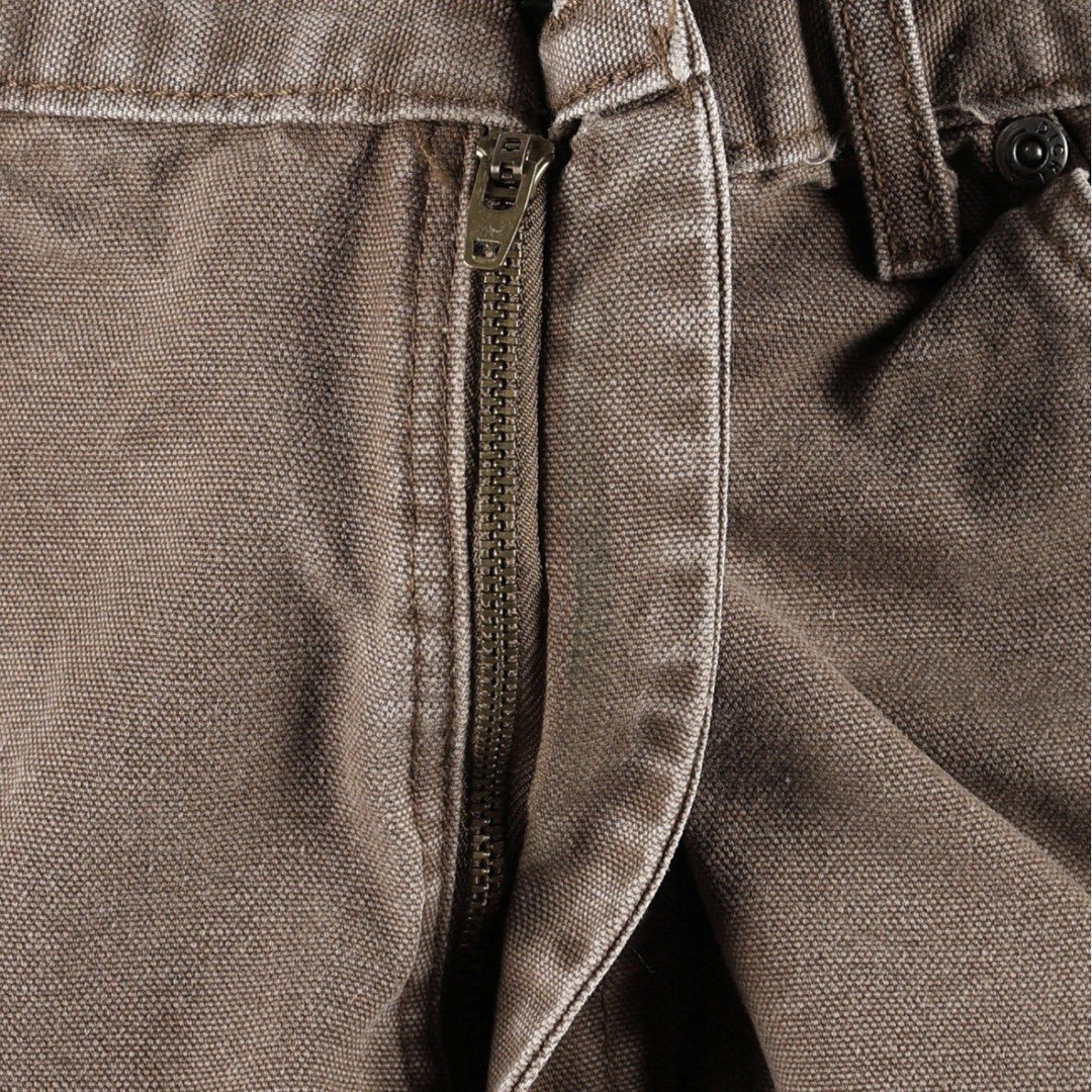 Dickies Duck Work Pants Men's W34 cotton brown type Vintage Second Hand