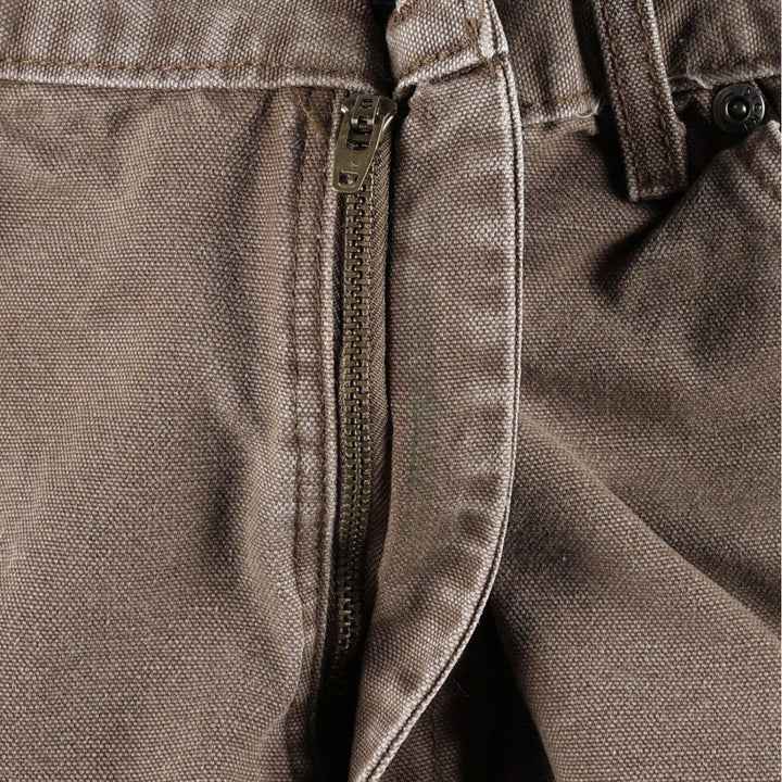 Dickies Duck Work Pants Men's W34 cotton brown type Vintage Second Hand