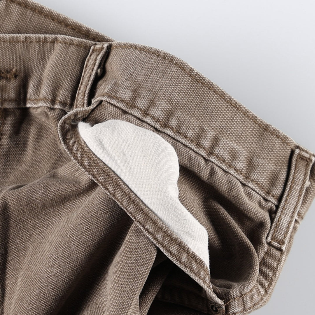 Dickies Duck Work Pants Men's W34 cotton brown type Vintage Second Hand