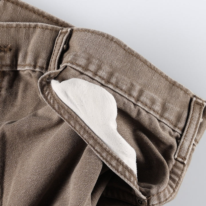Dickies Duck Work Pants Men's W34 cotton brown type Vintage Second Hand