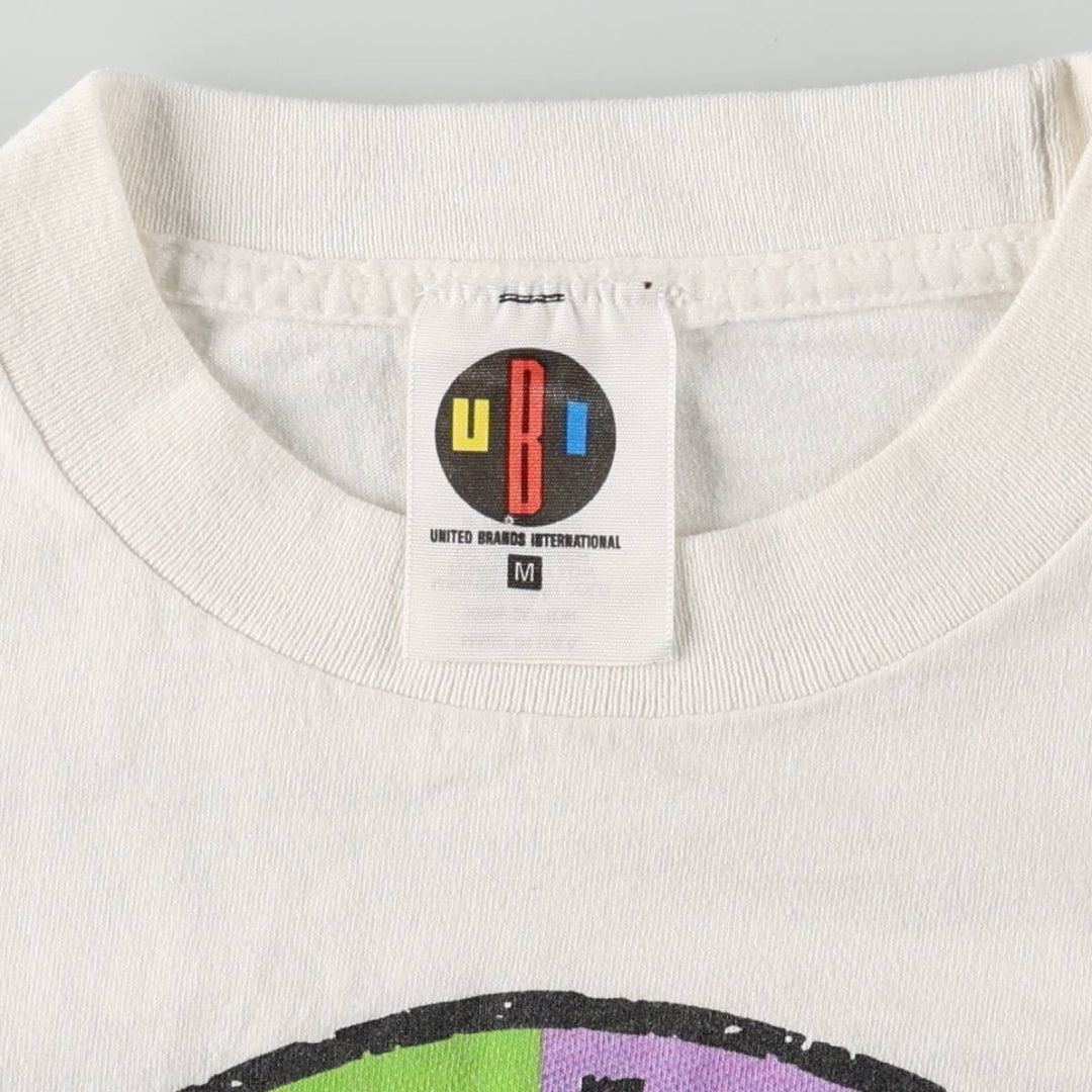 UBI BEVERLY HILLS 90210 Beverly Hills, 90210 Movie T-Shirt, Made in USA, Men's Size M cotton white type Vintage Second Hand