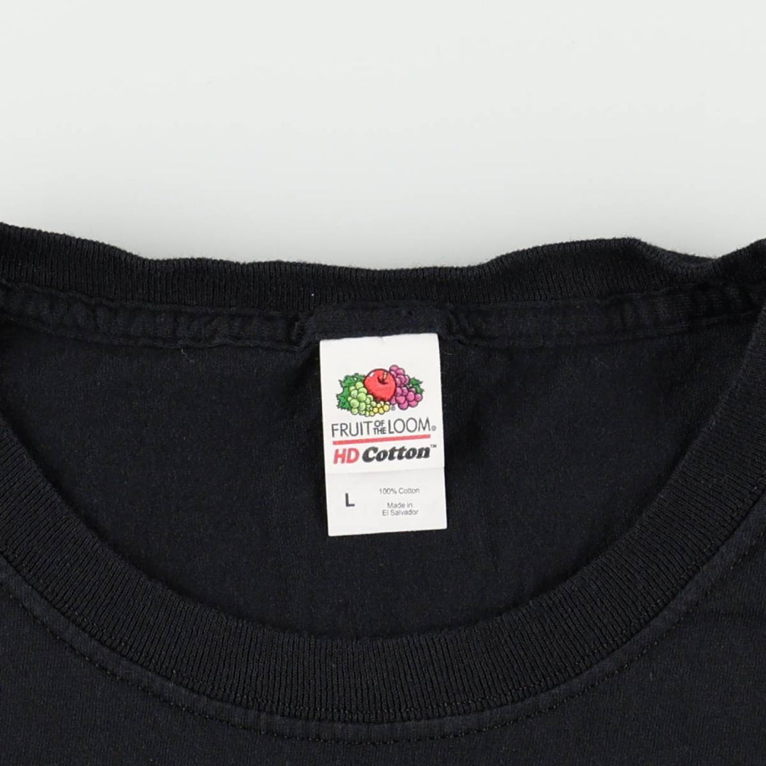 Fruit of the Loom A Christmas Story Movie T-shirt (Men's size L) cotton black type Vintage Second Hand