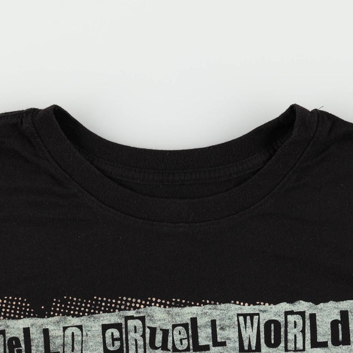CLUELLA Movie T-Shirt (Men's Size L) cotton black type Vintage Second Hand