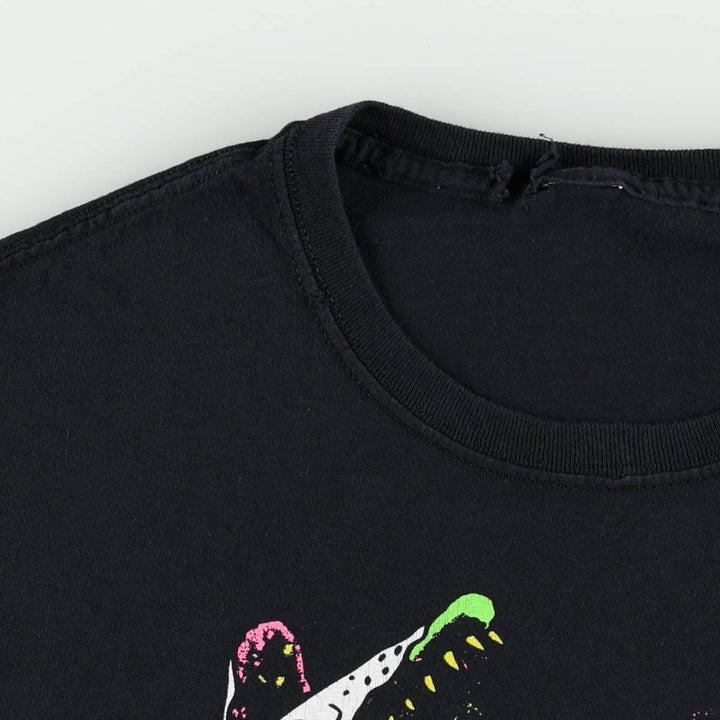 BEETLEJUICE Beetlejuice Movie T-shirt Men's M size unclear black type Vintage Second Hand