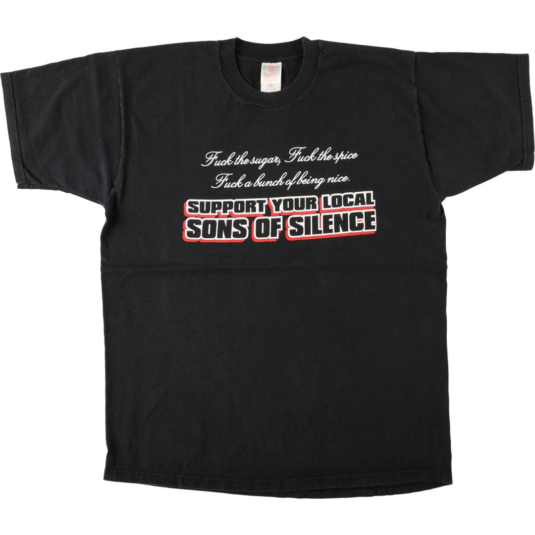 90'S Fruit of the Loom Harley-Davidson Motorcycle T-Shirt, Men's XL (approx.), Vintage cotton black type Vintage Second Hand