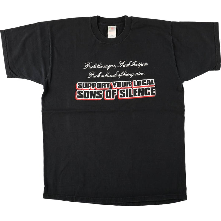 90'S Fruit of the Loom Harley-Davidson Motorcycle T-Shirt, Men's XL (approx.), Vintage cotton black type Vintage Second Hand