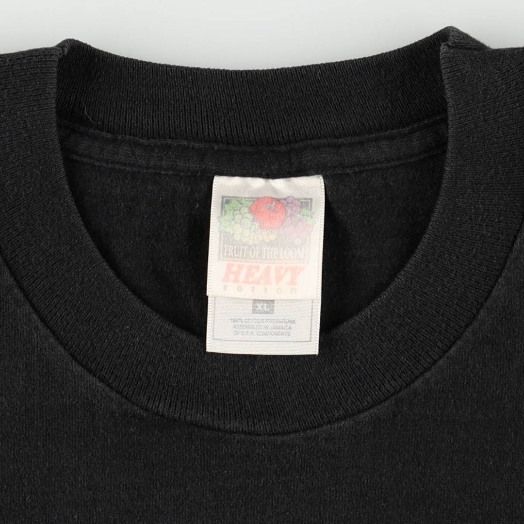 90'S Fruit of the Loom Harley-Davidson Motorcycle T-Shirt, Men's XL (approx.), Vintage cotton black type Vintage Second Hand