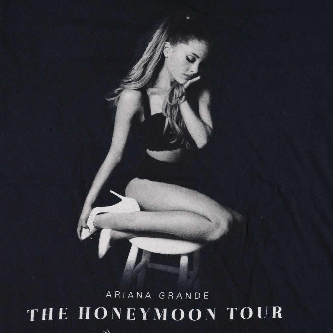 ARIANA GRANDE Band T-shirt (Men's size L) cotton black type Vintage Second Hand