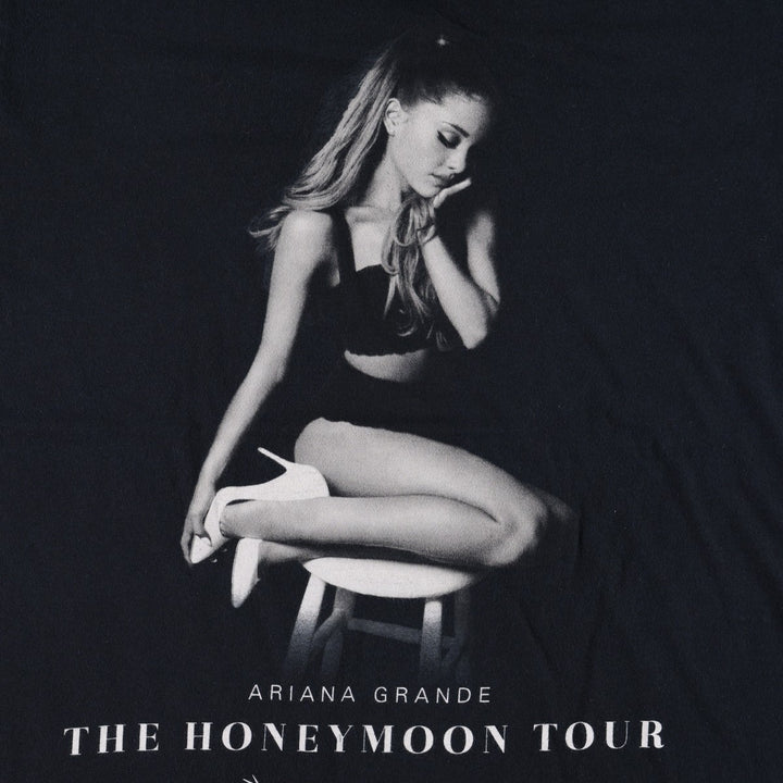 ARIANA GRANDE Band T-shirt (Men's size L) cotton black type Vintage Second Hand