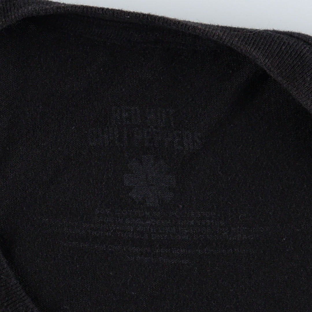 RED HOT CHILI PEPPERS Red Hot Chili Peppers Band T-shirt Band T Men's L size cotton black type Vintage Second Hand